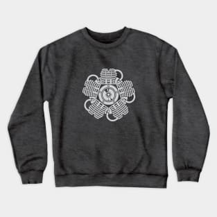 Radial Engine Light Crewneck Sweatshirt